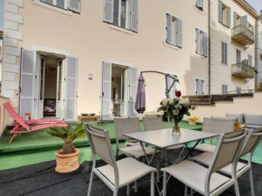 One BDRM apartment rue d'Antibes A/C, 60 m2 terrace, Congress/Beaches,by Olidesi